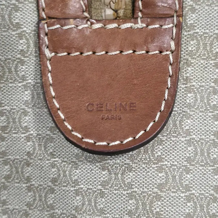 [BUNJANG] Celine Vintage Macadam Boston Bag 30 Beige / 셀린느 빈티지 마카담 보스턴백 30 베이지