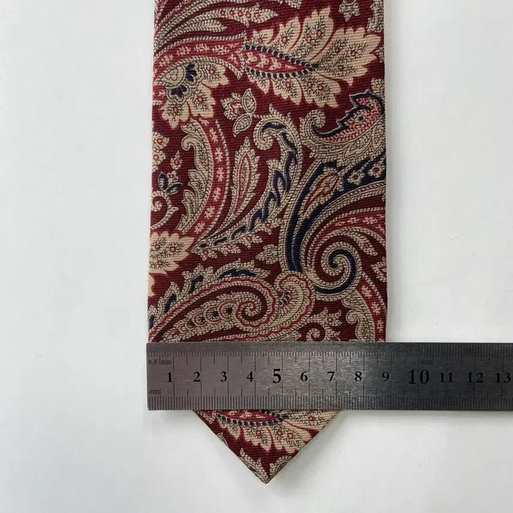 [BUNJANG] Burberry Paisley Silk Necktie / 버버리 명품 정품 페이즐리 넥타이 (Burberry)