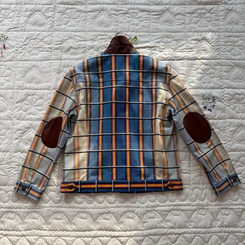 [BUNJANG] JW Anderson Calf Leather Detail Jacket / JW 앤더슨 송아지가죽레더 디테일 자켓 made in Italy