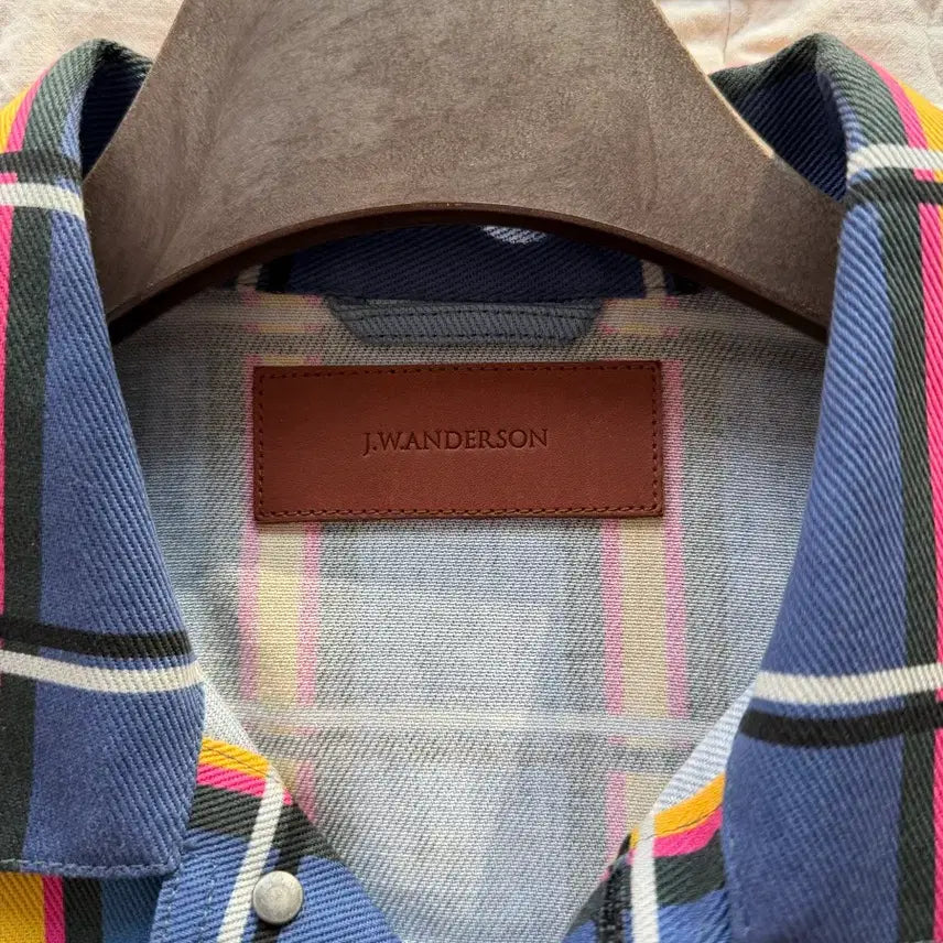 [BUNJANG] JW Anderson Calf Leather Detail Jacket / JW 앤더슨 송아지가죽레더 디테일 자켓 made in Italy