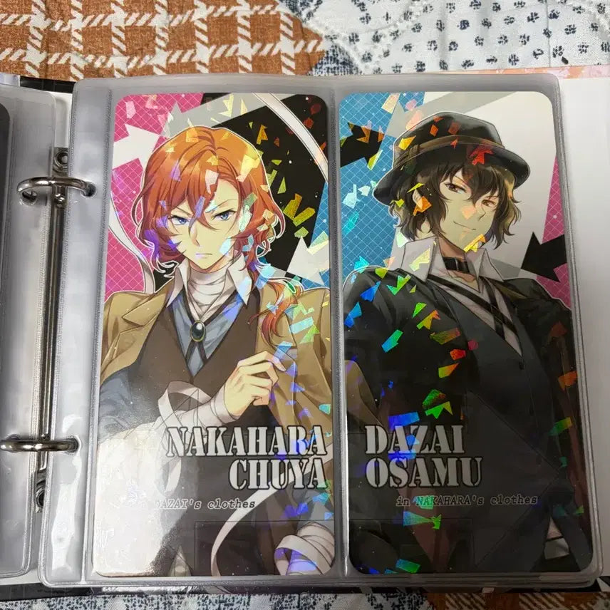 [BUNJANG] Bungo Stray Dogs Card Album + Cards / 문호스트레이독스 비공굿 카드앨범 + 카드