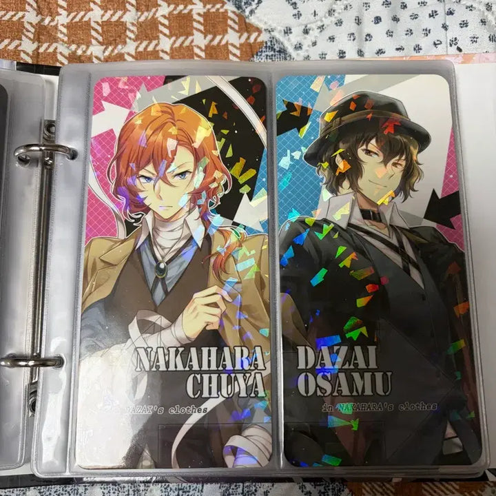 [BUNJANG] Bungo Stray Dogs Card Album + Cards / 문호스트레이독스 비공굿 카드앨범 + 카드