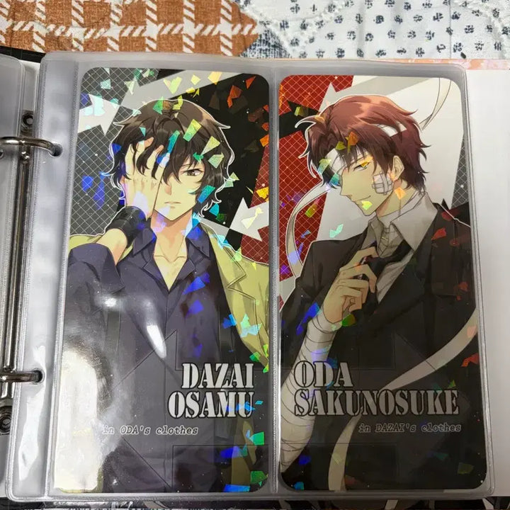 [BUNJANG] Bungo Stray Dogs Card Album + Cards / 문호스트레이독스 비공굿 카드앨범 + 카드
