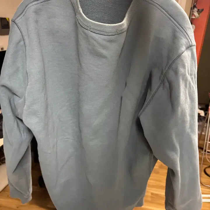 [BUNJANG] Stone Island 19FW Sweatshirt XXL (Grey Blue) / 19fw 스톤아일랜드 맨투맨 xxl (그레이블루)