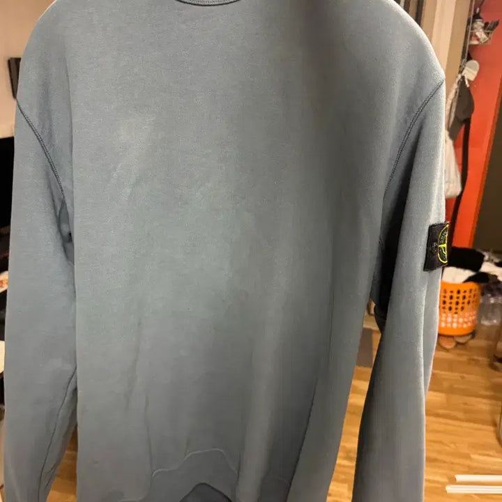 [BUNJANG] Stone Island 19FW Sweatshirt XXL (Grey Blue) / 19fw 스톤아일랜드 맨투맨 xxl (그레이블루)