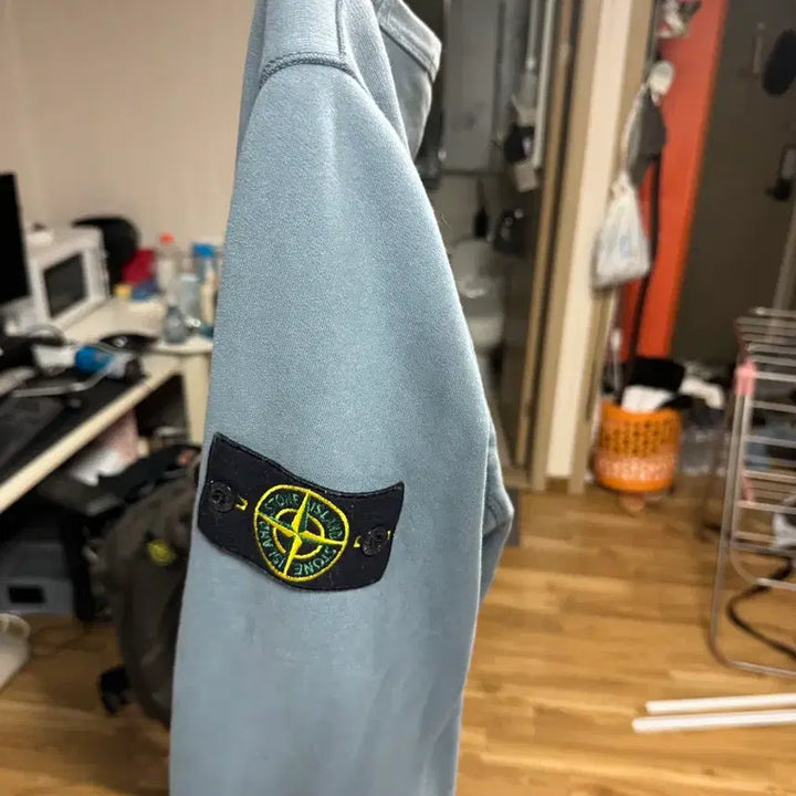 [BUNJANG] Stone Island 19FW Sweatshirt XXL (Grey Blue) / 19fw 스톤아일랜드 맨투맨 xxl (그레이블루)
