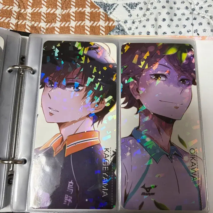 [BUNJANG] Haikyuu Kageyama Oikawa Unofficial Card / 하이큐 카게야마 오이카와 비공굿 카드