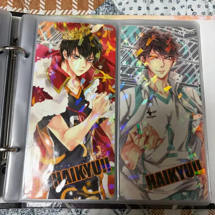 [BUNJANG] Haikyuu Kageyama Oikawa Unofficial Card / 하이큐 카게야마 오이카와 비공굿 카드