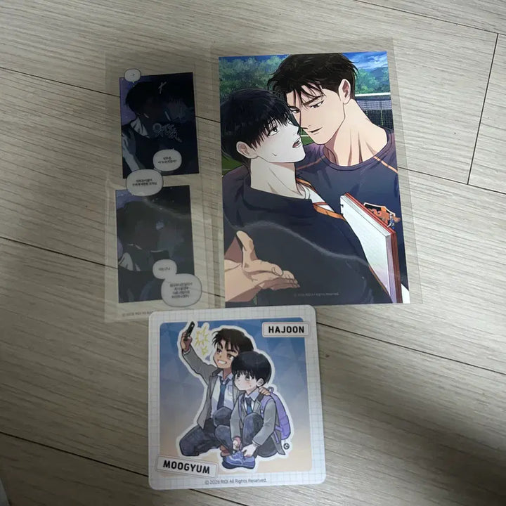 [BUNJANG] Fantazit Ridigo Halfline 10th Special Header Postcard + 5th Special Bookmark + Coaster / 판타지트 리디고 하프라인 10특 헤더 엽서 + 5특 책갈피 + 코스터