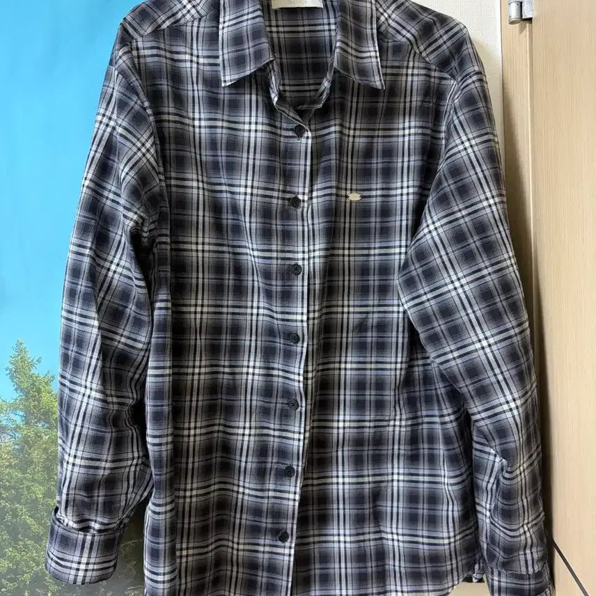[SOLD OUT] 아워호프 체크 남방 긴팔 셔츠/에잇세컨즈 자라 H&amp;M /김아홉/비터셀즈