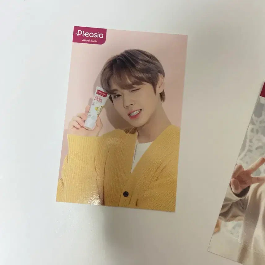 [BUNJANG] Park Jihoon Pleasia Standee &amp; Postcard Bundle Set / 박지훈 플레시아 등신대 엽서2장 일괄