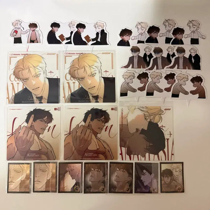 [BUNJANG] Code:Name Anastasia Mercury Collaboration Cafe POB / 코드네임 아나스타샤 코드아나 중국 머큐리 콜라보카페 특전