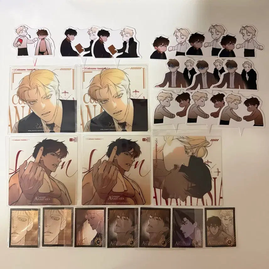 [BUNJANG] Code:Name Anastasia Mercury Collaboration Cafe POB / 코드네임 아나스타샤 코드아나 중국 머큐리 콜라보카페 특전