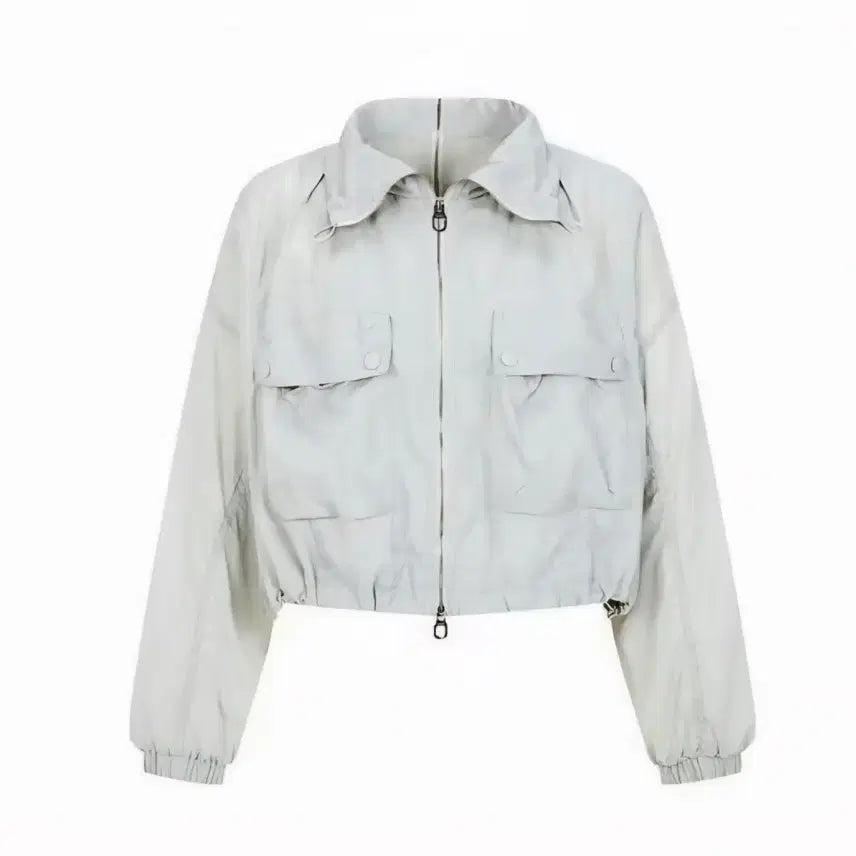 [BUNJANG] VOV Nylon Crop Jumper / 23년 VOV 와이드 크롭 나이론점퍼