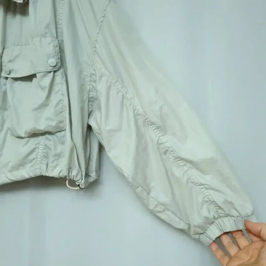 [BUNJANG] VOV Nylon Crop Jumper / 23년 VOV 와이드 크롭 나이론점퍼