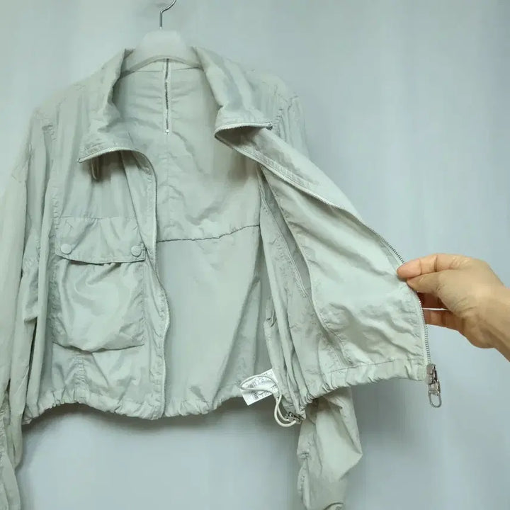 [BUNJANG] VOV Nylon Crop Jumper / 23년 VOV 와이드 크롭 나이론점퍼