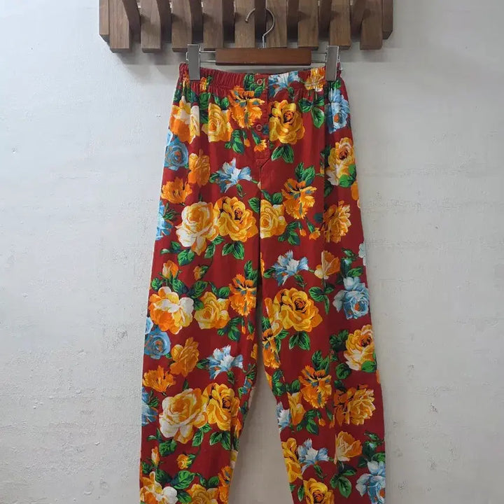 [SOLD OUT] KENZO 플라워 패턴 긴팔 파자마 세트