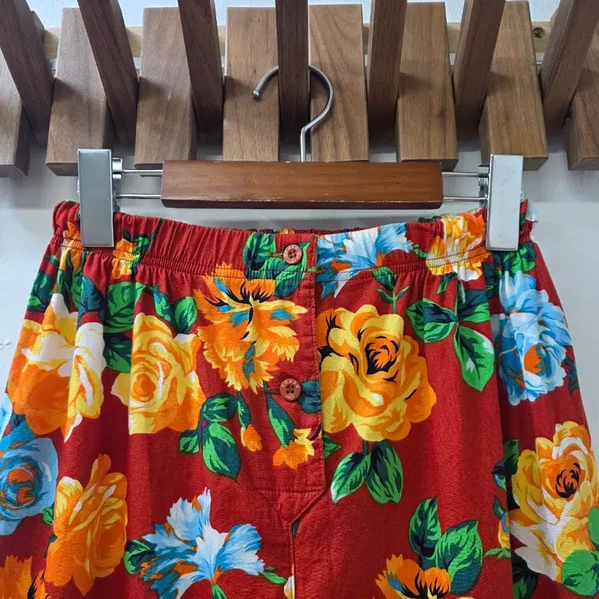 [SOLD OUT] KENZO 플라워 패턴 긴팔 파자마 세트
