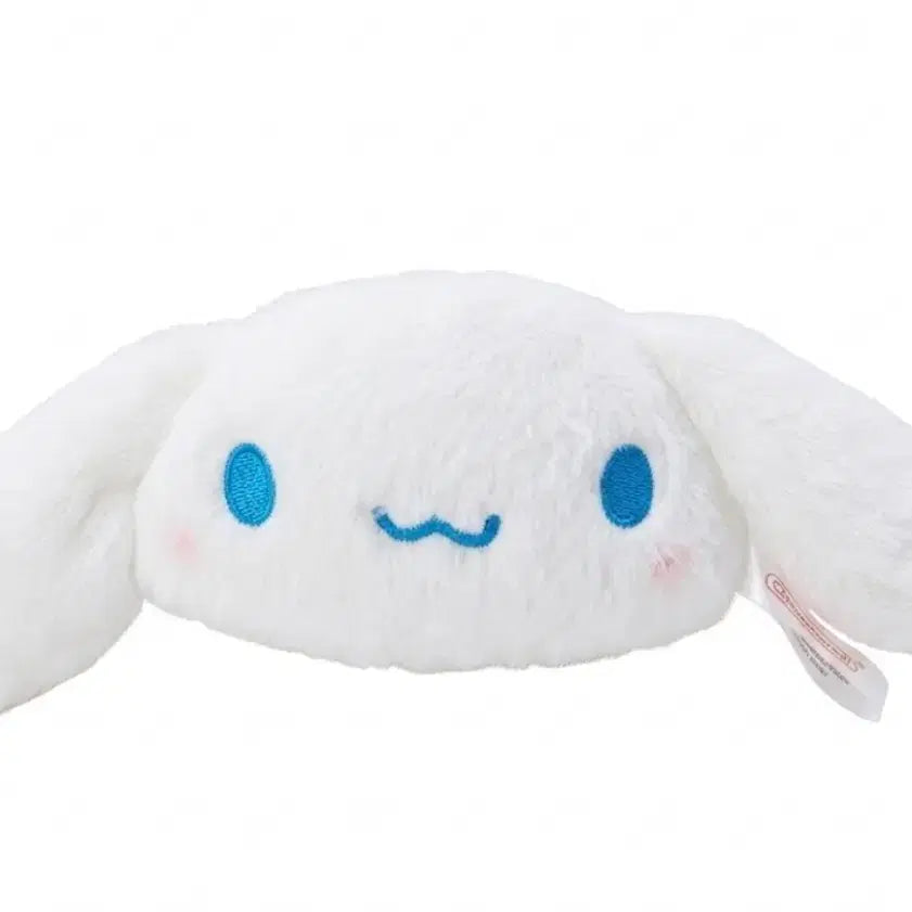 [BUNJANG] Sanrio Cinnamoroll Keychain with Dog Tag and Badge Pin / 산리오 시나모롤 키링