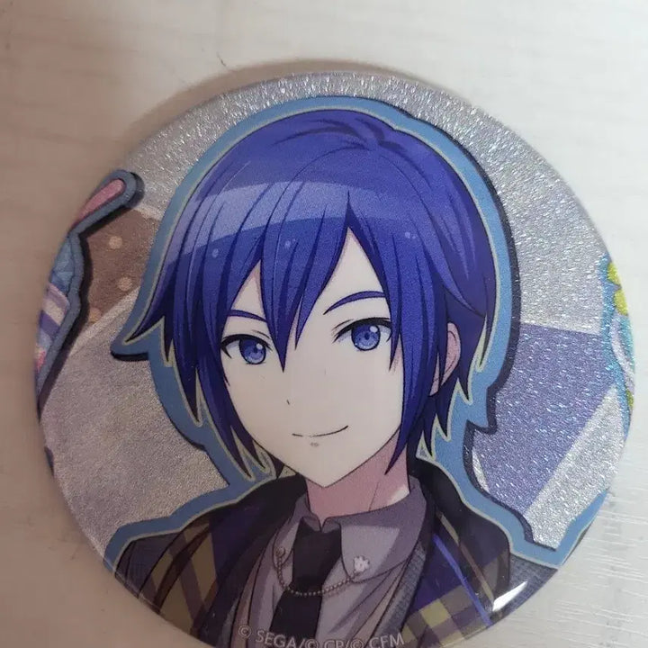 [BUNJANG] Kaito Glitter Can Badge / 카이토 왕빤짝이캔뱃지