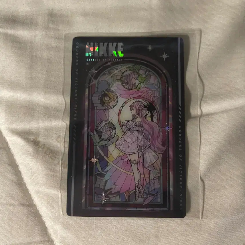 [BUNJANG] NIKKE Metallic Special Cards (Set of 4) / 니케 메탈릭 스페셜 카드 4장