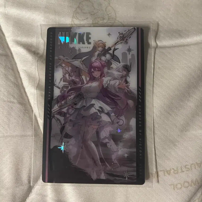 [BUNJANG] NIKKE Metallic Special Cards (Set of 4) / 니케 메탈릭 스페셜 카드 4장