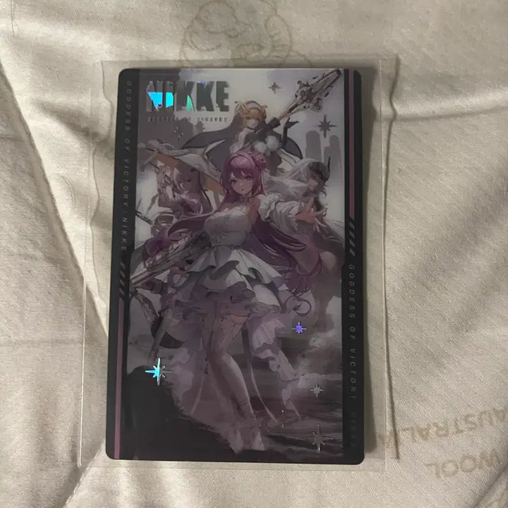 [BUNJANG] NIKKE Metallic Special Cards (Set of 4) / 니케 메탈릭 스페셜 카드 4장