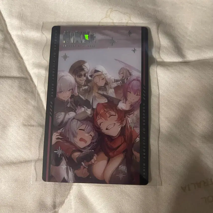 [BUNJANG] NIKKE Metallic Special Cards (Set of 4) / 니케 메탈릭 스페셜 카드 4장