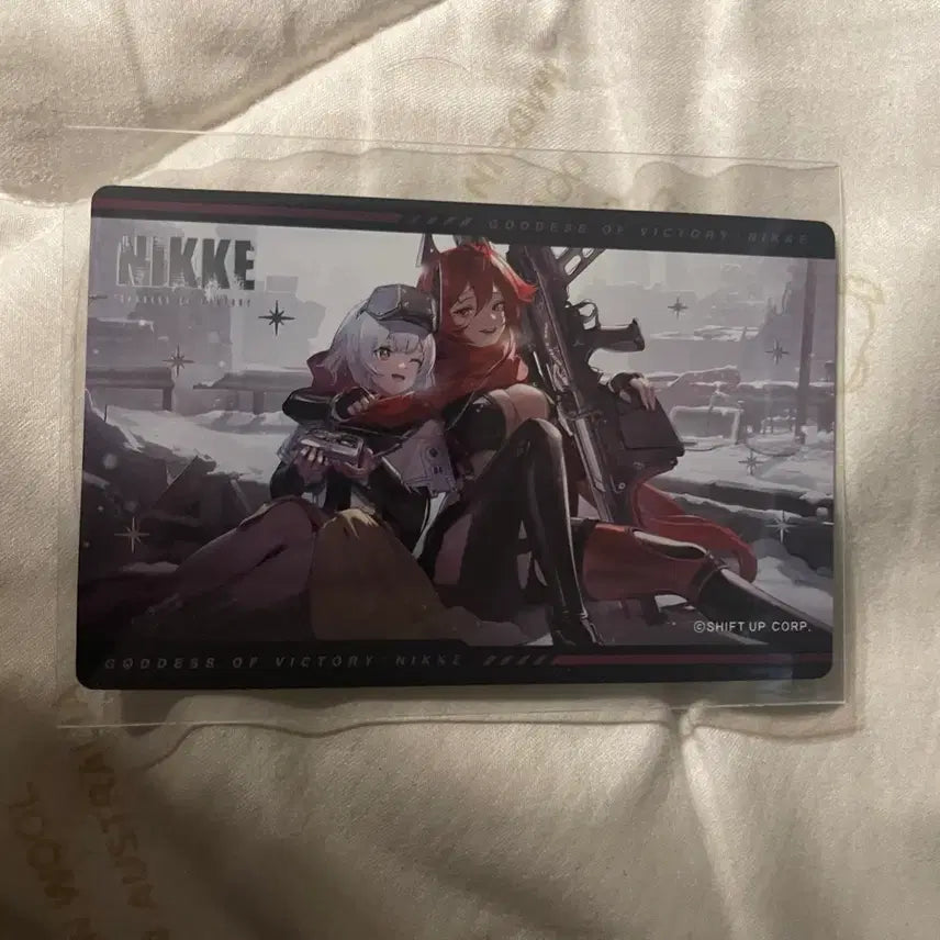 [BUNJANG] NIKKE Metallic Special Cards (Set of 4) / 니케 메탈릭 스페셜 카드 4장
