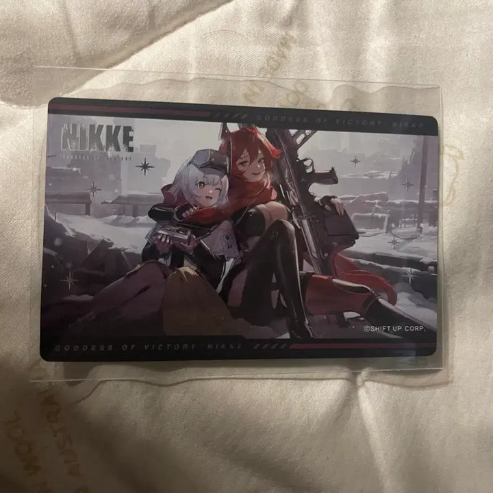 [BUNJANG] NIKKE Metallic Special Cards (Set of 4) / 니케 메탈릭 스페셜 카드 4장