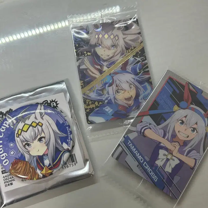 [BUNJANG] Uma Musume Tamamo Cross and Oguri Cap Bundle Set / (판매중) 우마무스메 타마모 크로스 오구리 캡 굿즈 일괄