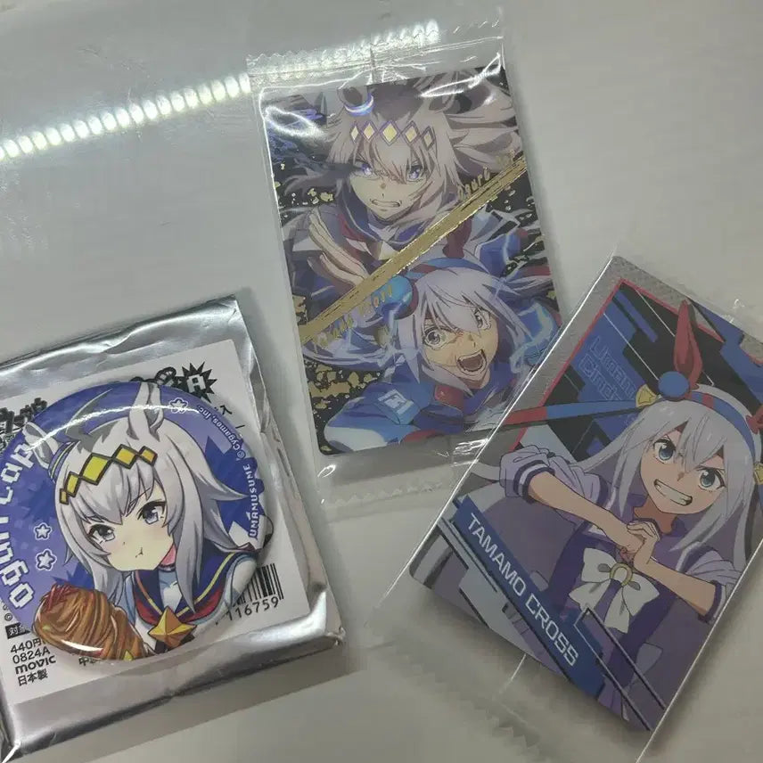 [BUNJANG] Uma Musume Tamamo Cross and Oguri Cap Bundle Set / (판매중) 우마무스메 타마모 크로스 오구리 캡 굿즈 일괄