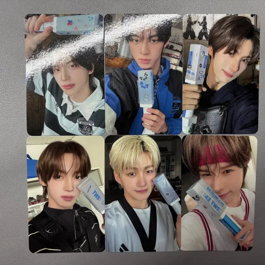 [BUNJANG] TWS 42zone Lucky Draw Photocard and Ttibsill Bundle Set / 투어스 42존 럭키카드 포카 띠부씰 일괄