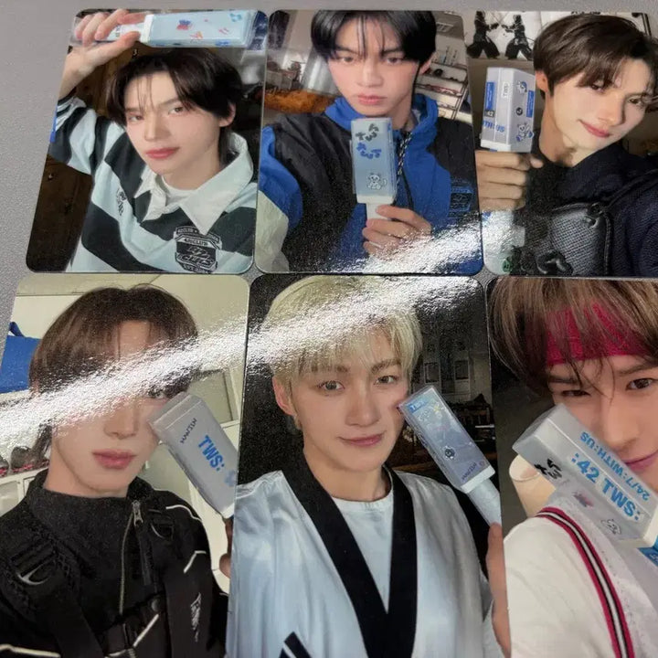 [BUNJANG] TWS 42zone Lucky Draw Photocard and Ttibsill Bundle Set / 투어스 42존 럭키카드 포카 띠부씰 일괄