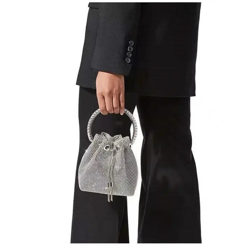 [BUNJANG] Diamond Bucket Bag / 다이아몬드 버킷 백(새 상품)