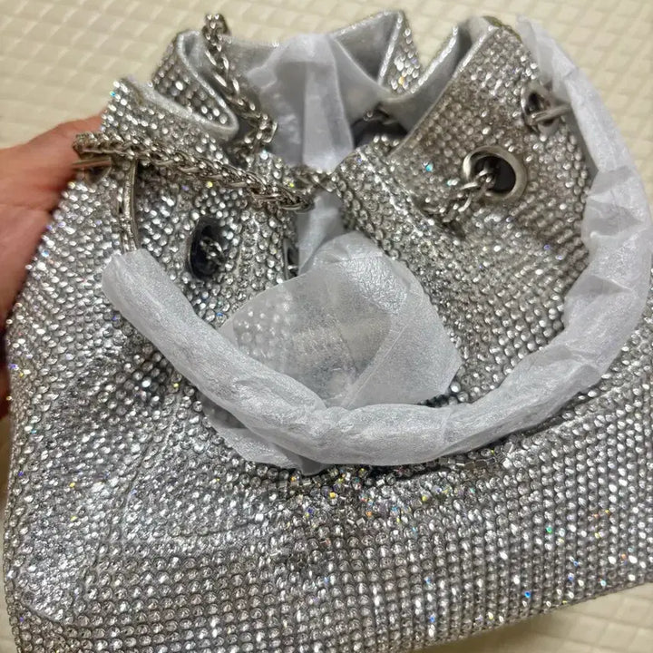 [BUNJANG] Diamond Bucket Bag / 다이아몬드 버킷 백(새 상품)