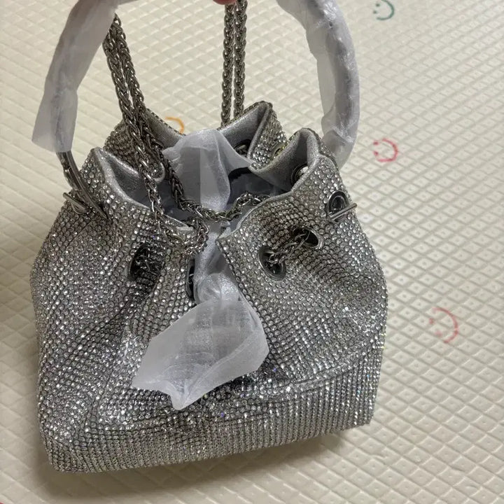 [BUNJANG] Diamond Bucket Bag / 다이아몬드 버킷 백(새 상품)