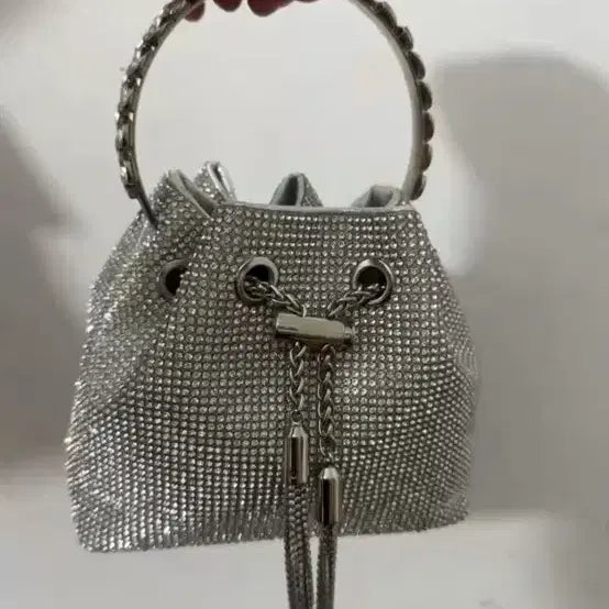 [BUNJANG] Diamond Bucket Bag / 다이아몬드 버킷 백(새 상품)
