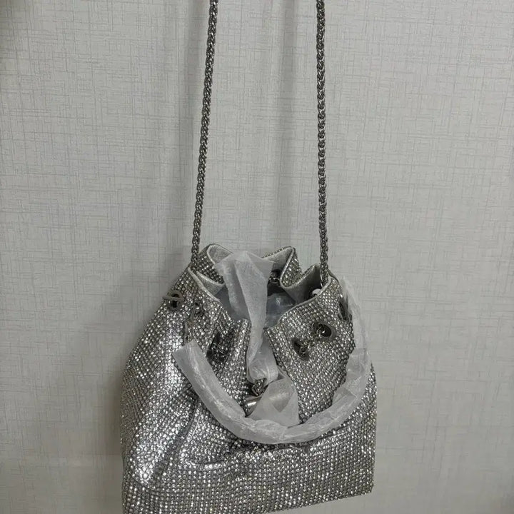 [BUNJANG] Diamond Bucket Bag / 다이아몬드 버킷 백(새 상품)