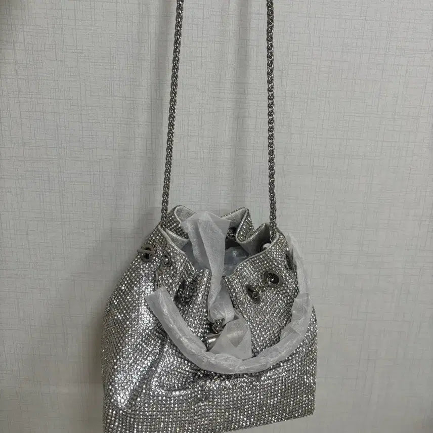 [BUNJANG] Diamond Bucket Bag / 다이아몬드 버킷 백(새 상품)