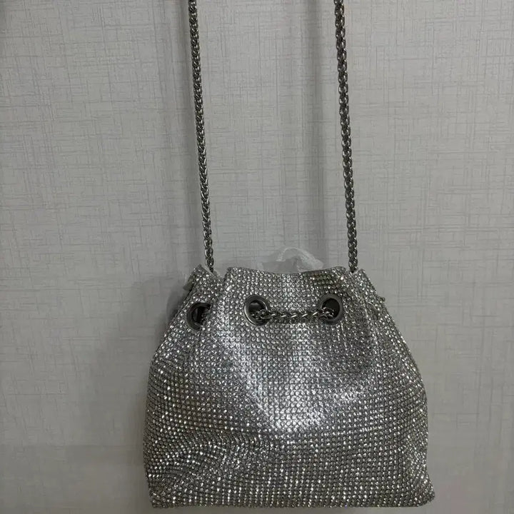 [BUNJANG] Diamond Bucket Bag / 다이아몬드 버킷 백(새 상품)