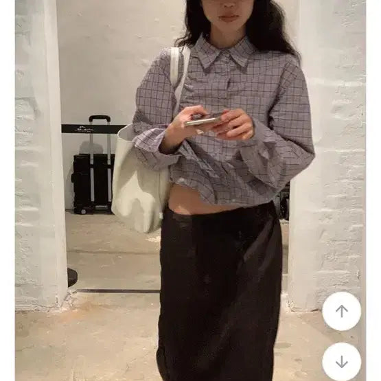 [BUNJANG] MaybeBaby Checkered Shirt / 메이비베이비 체크셔츠
