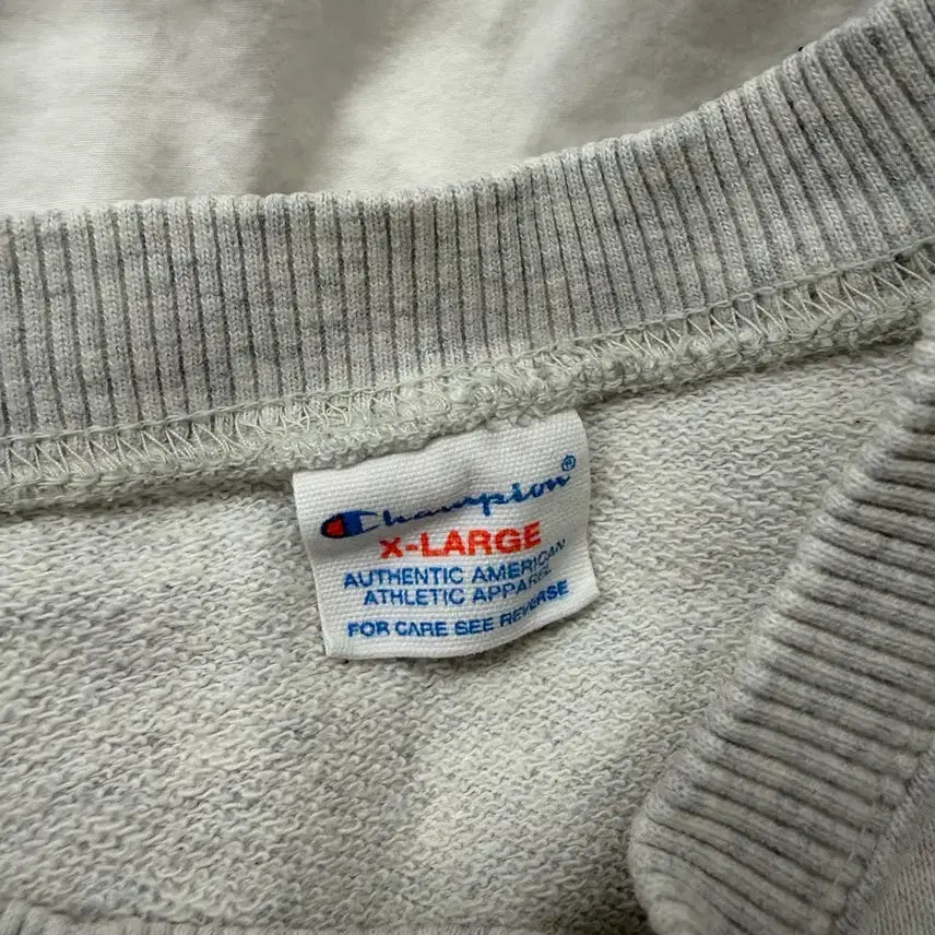 [BUNJANG] Champion Oatmeal XL Sweatshirt / 챔피온 맨투맨 오트밀xl