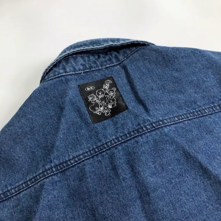 [BUNJANG] BT21 Denim Shirt Jacket / BT21 데님 셔츠 자켓 남방