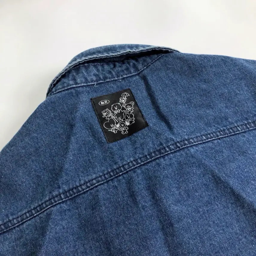 [BUNJANG] BT21 Denim Shirt Jacket / BT21 데님 셔츠 자켓 남방