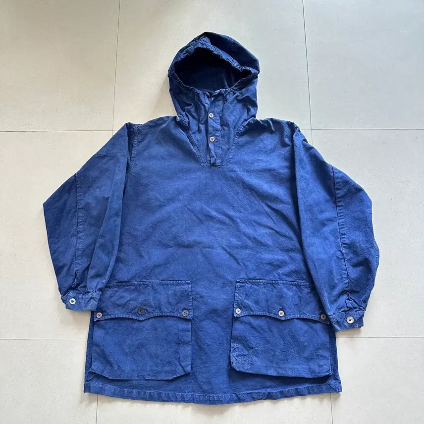 [SOLD OUT] 50s 스웨덴군 M39 스노우 파카 블루 염색 개체 105