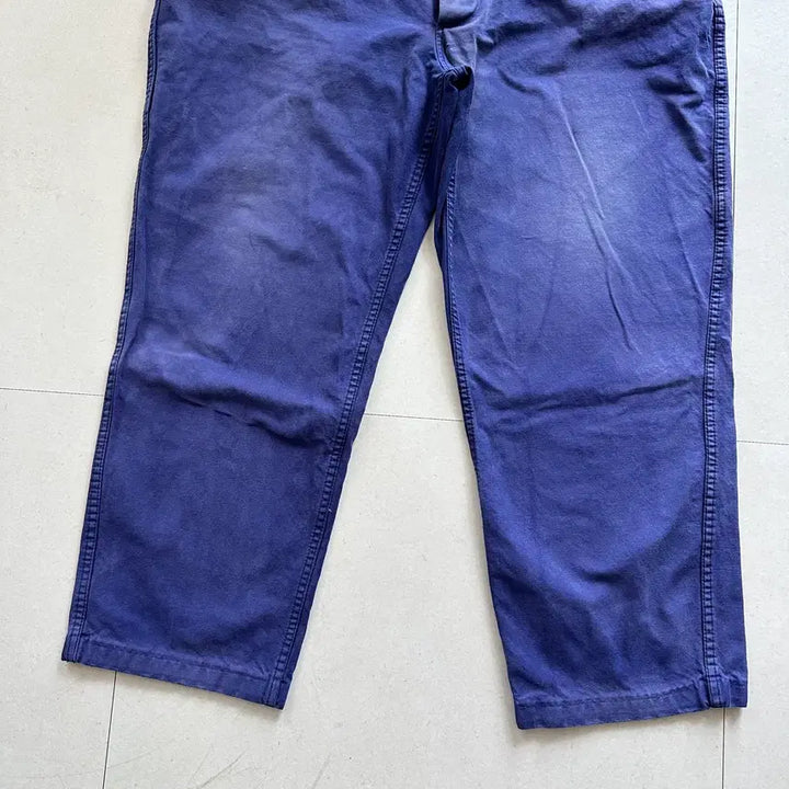 [SOLD OUT] 80s 프렌치 Barbe Bleue 페이디드 워크 팬츠 36