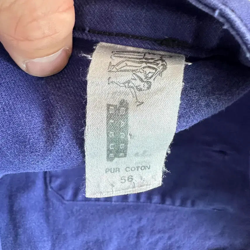 [SOLD OUT] 80s 프렌치 Barbe Bleue 페이디드 워크 팬츠 36
