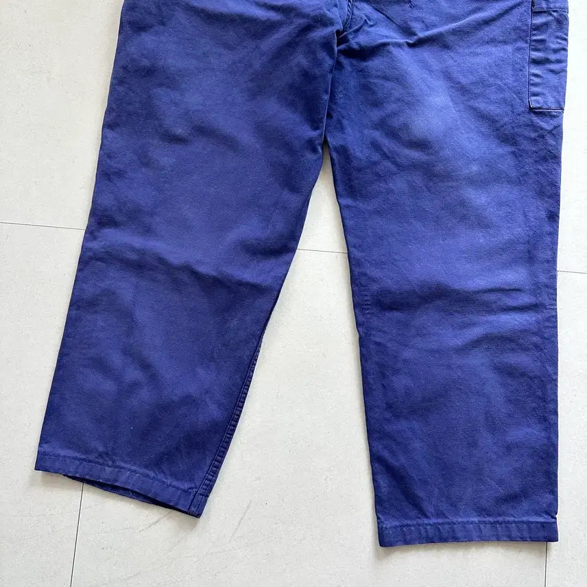 [SOLD OUT] 80s 프렌치 Barbe Bleue 페이디드 워크 팬츠 36