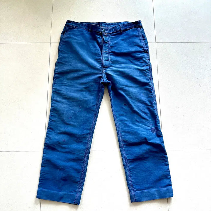 [BUNJANG] 80s French Molskin Carpenter Work Pants / 80s 프렌치 몰스킨 카펜터 워크 팬츠 32
